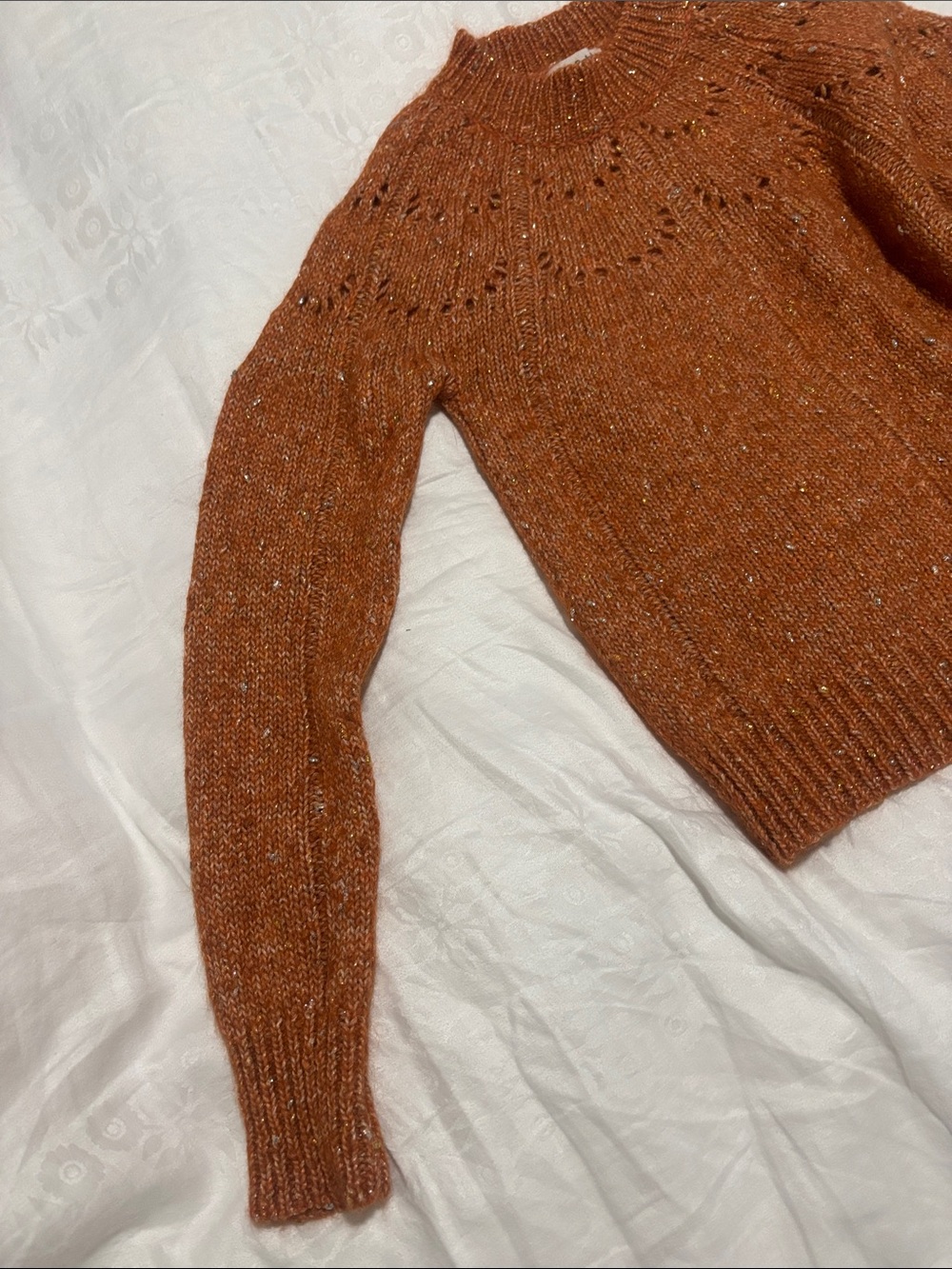 Roller Rabbit Orange Sweater - Picture 6 of 8